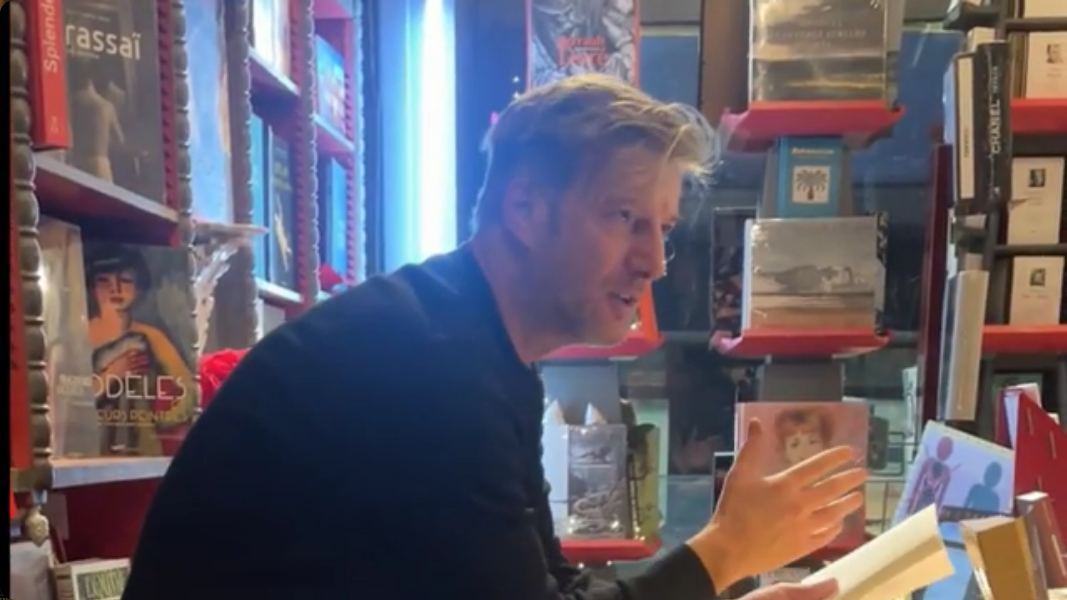 Bertrand Belin,La Figure (Betrand Belin à la librairie Les Abbesses (Paris) - La Figure)